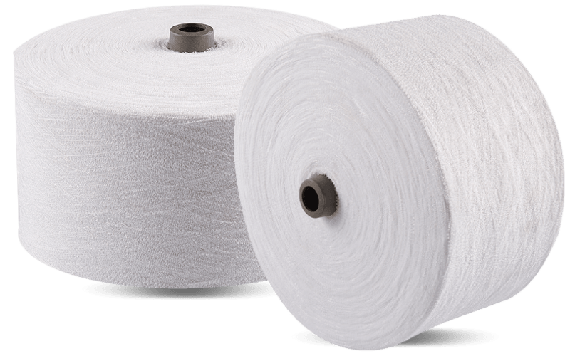 Fio tingido com droga